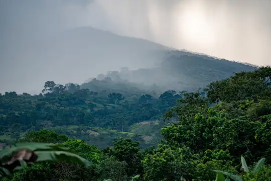 Ghana Mountain Landscape